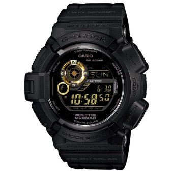 ประเทศไทย Casio G-Shock นาฬิกาข้อมือ G-9300GB-1 (Black/Gold)