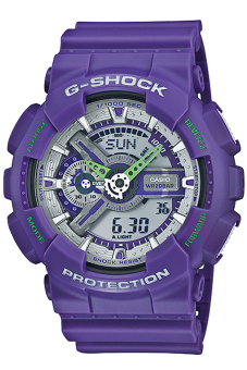 ซื้อ/ขาย Casio G-Shock นาฬิกาข้อมือผู้ชาย สีม่วง สายเรซิ่น รุ่น GA-110DN-6A