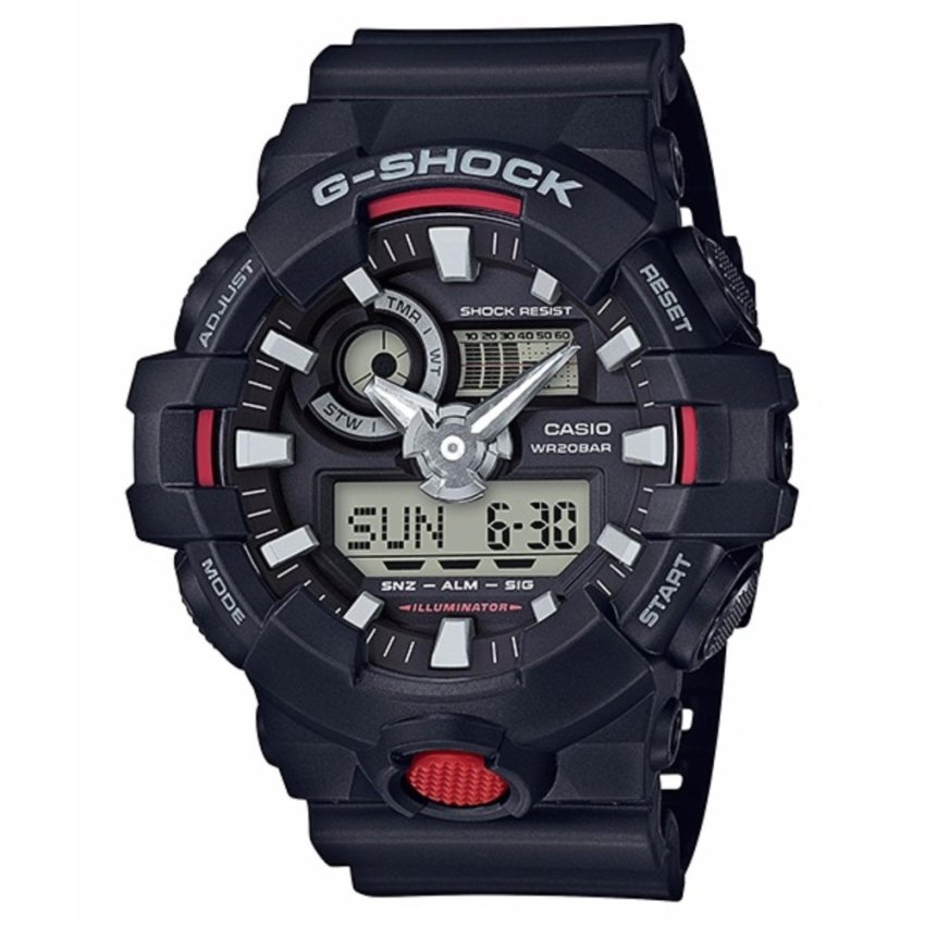 Casio G-Shock รุ่น GA-700-1ADR - สีดำ