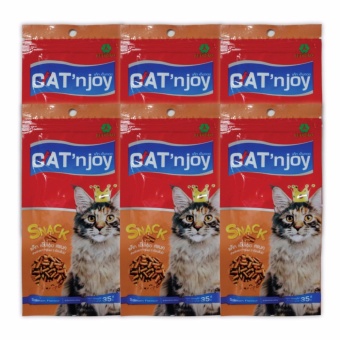 จัดโปรโมชั่น Cat 'n Joy - แค็ทเอ็นจอย สแน็ค ขนมแมว รสแซลมอน ขนาด35กรัม จำนวน6ซอง ลดราคา Cat 'n Joy - แค็ทเอ็นจอย สแน็ค ขนมแมว รสแซลมอน ขนาด35กรัม จำนวน6ซอง