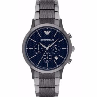 ประเทศไทย Emporio Armani Renato Navy Blue Dial Chronograph Men s Watch AR2505