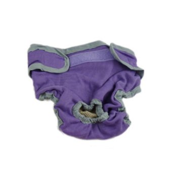 โปรโมชั่นพิเศษ Female Pet Dog Puppy Physiological Sanitary Pant Diaper Underwear Purple XS ลดราคา Female Pet Dog Puppy Physiological Sanitary Pant Diaper Underwear Purple XS