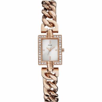 ราคา Guess Damen-Armbanduhr Analog Quarz Edelstahl beschichtet W0540L3