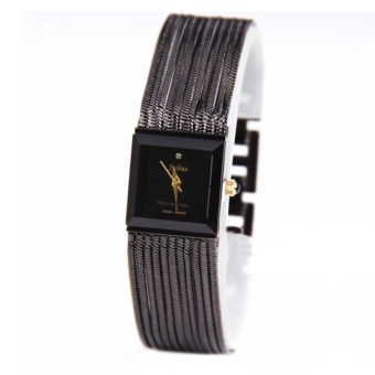ราคา Julius นาฬิกาสำหรับผู้หญิง สายสแตเลส รุ่น JA-503 (สีดำ)