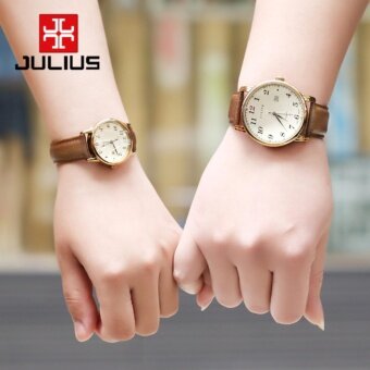 ซื้อ/ขาย ๋๋Julius นาฬิกาคู่รักสายหนัง รุ่น JA-508