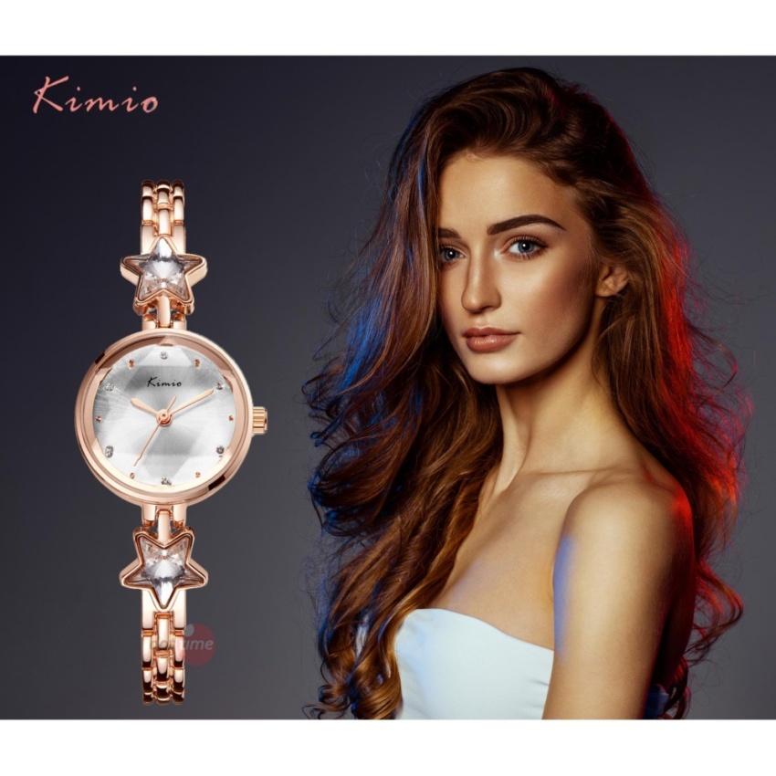 รับประกันศูนย์ไทย พร้อมกล่อง - KIMIO KM03 Lady Watch Japan Quartz Movement