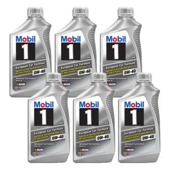 โปรโมชั่นพิเศษ Mobil 1™ 0W-40 FS European Car Formula จำนวน 6 ขวด ลดราคา Mobil 1™ 0W-40 FS European Car Formula จำนวน 6 ขวด