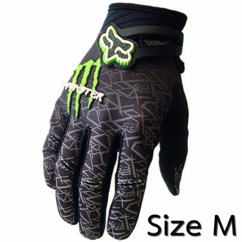 ถุงมือ ขี่ มอเตอร์ไซค์ ปั่น จักรยาน เต็มนิ้ว Monster Fox GlovesSize M ถุงมือ ขี่ มอเตอร์ไซค์ ปั่น จักรยาน เต็มนิ้ว Monster Fox GlovesSize M