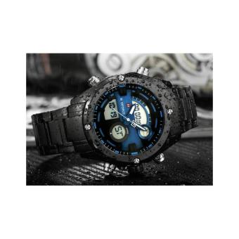 ราคา NAVIFORCE WATCH นาฬิกาข้อมือผู้ชาย เครื่องญี่ปุ่น กันน้ำ100% สายแสตนเลสแท้ รุ่น NF9088BBL