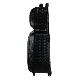 POLO กระเป๋าเดินทาง ล้อลาก เซ็ทคู่ 20 นิ้ว/14 นิ้ว รุ่น DIAMOND DB001 (Black)