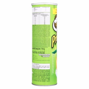 PRINGLES พริงเกิ้ล มันฝรั่งทอดกรอบ รสซาวครีมและหัวหอม 110ก. (แพ็ค 4 กระป๋อง)