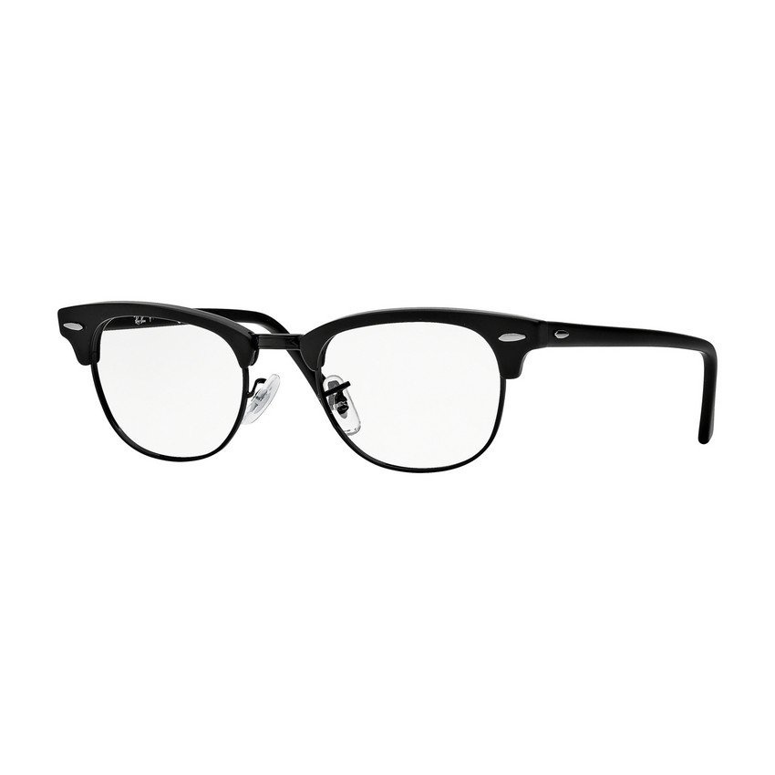 Ray-Ban แว่นสายตา รุ่น Clubmaster RX5154 - Matte Black (2077) Size 51 Demo Lens