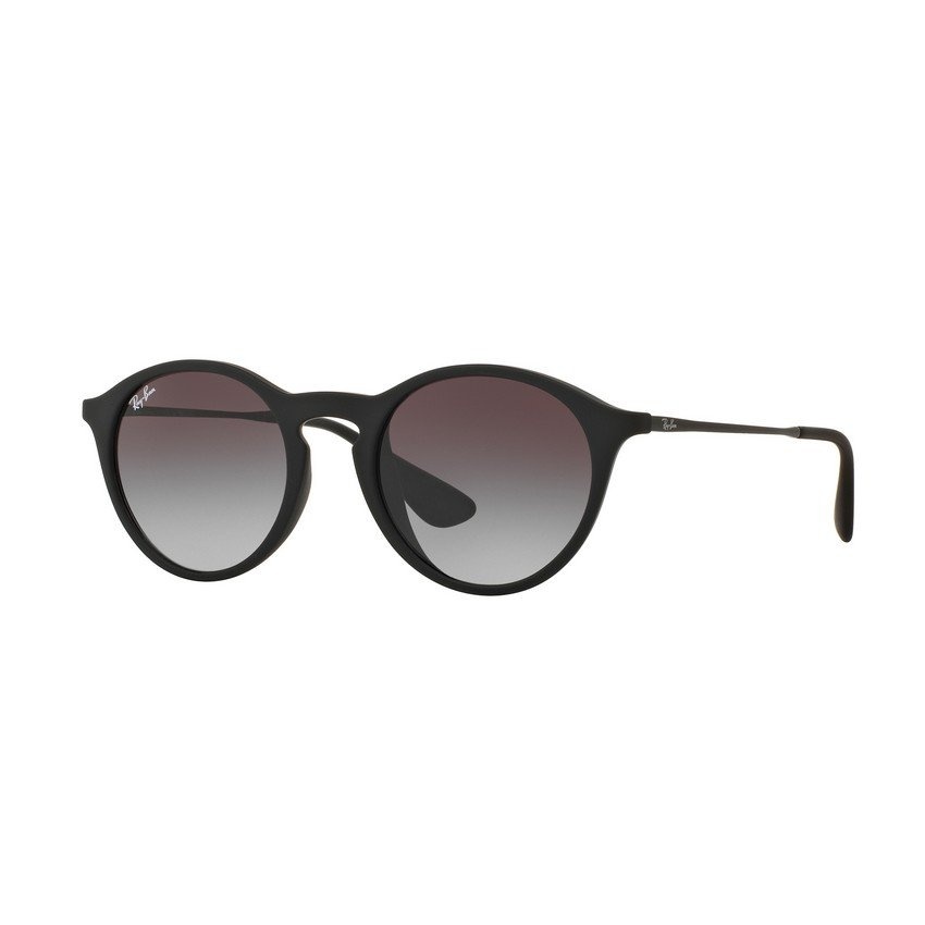 Ray-Ban แว่นกันแดด รุ่น - RB4243F - Rubber Havana (865/13) Size 49 Brown Gradient Dark Brown