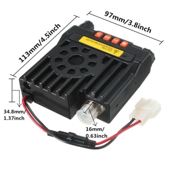 RHS QYT KT 8900 136-174/400-480MHz Dual Band 25W Mini Mobile RadioTransceiver - Intl July 2018 - 4 RHS QYT KT 8900 136-174/400-480MHz Dual Band 25W Mini Mobile RadioTransceiver - intl - 4