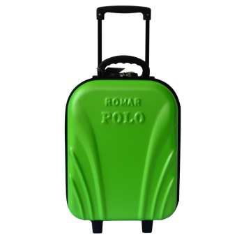 Romar Polo กระเป๋าเดินทางเซ็ทคู่ 16/12 นิ้ว FB Code 3380-1 (Green)