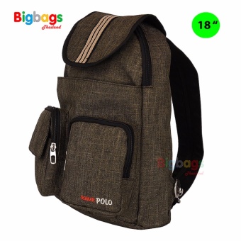 Romar Polo กระเป๋าเดินทาง เซ็ตคู่ 18 นิ้ว/12 นิ้ว รุ่น Twins R212BR (Brown)