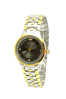 2561 ROSRA นาฬิกาข้อมือผู้หญิง สีทอง/เงิน สายสแตนเลส