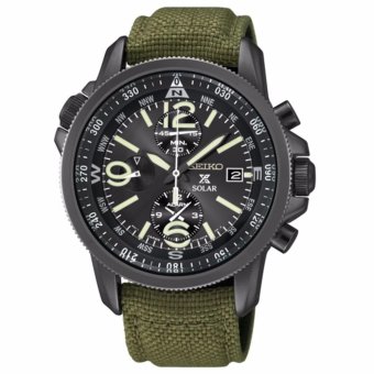 2561 Seiko Prospex Solar Alarm Chronograph ชาย SSC295P1