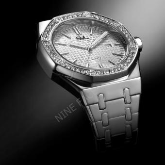 SVL Date Quartz นาฬิกาข้อมือผู้ชาย มีวันที่ กันน้ำ 100% รุ่น GP80333-D (Silver-M) แถมซองนาฬิกาสุดหรู July 2018 - 3 SVL Date Quartz นาฬิกาข้อมือผู้ชาย มีวันที่ กันน้ำ 100% รุ่น GP80333-D (Silver-M) แถมซองนาฬิกาสุดหรู - 3