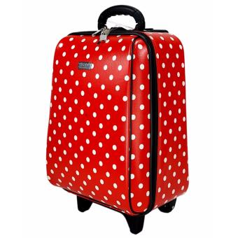 Wheal กระเป๋าเดินทางเซ็ทคู่ 18/14 นิ้ว Code 60018-3 B-Point (Red)