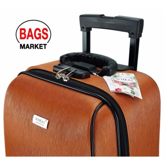 WHEAL กระเป๋าเดินทางระบบรหัสล๊อค เซ็ทคู่ 20/14 นิ้ว Wood Classic Code F780320-3 (Light Brown) ลิขสิทธิ์แบรนด์แท้ จากโรงงานผู้ผลิตโดยตรง
