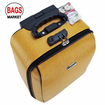 WHEAL กระเป๋าเดินทางระบบรหัสล๊อค เซ็ทคู่ 20/14 นิ้ว Wood Classic Code F780320-7 (Yellow) ลิขสิทธิ์แบรนด์แท้ จากโรงงานผู้ผลิตโดยตรง
