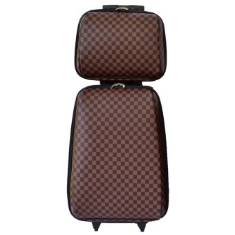 Wheal กระเป๋าเดินทาง เซ็ทคู่ ลิขสิทธิ์แท้  22/14 นิ้ว รุ่น Louise Brown Classic Code F2214 (สินค้ามาตราฐานขนาดของแท้ จากโรงงานโดยตรง)