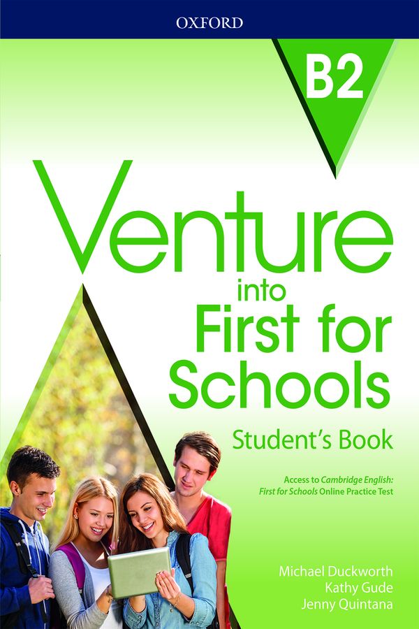 Bundanjai (หนังสือเรียนภาษาอังกฤษ Oxford) Venture into First for Schools B2 Student s Book Pack (P) ราคา 640 บาท*ส่งฟรี