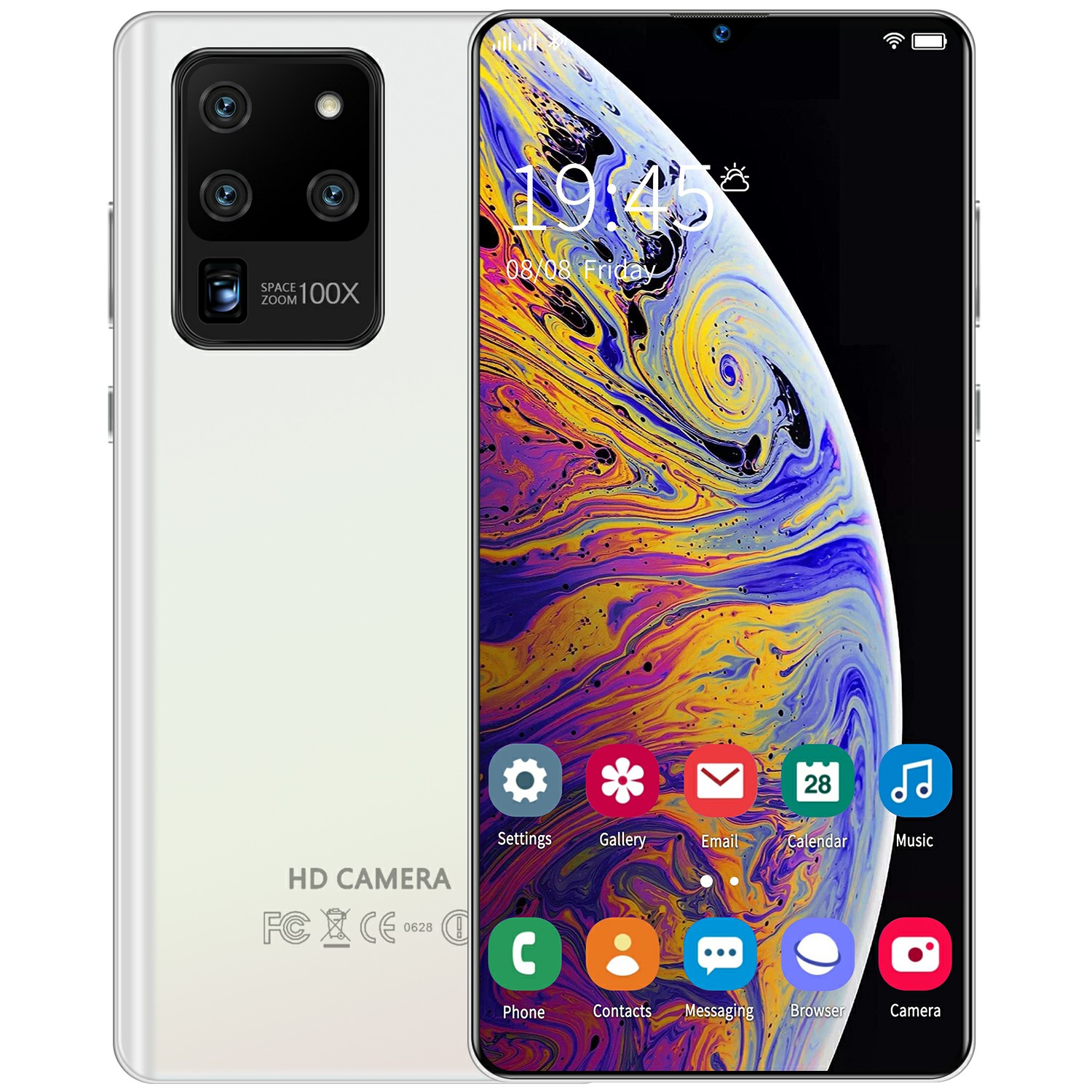 โทรศัพท์ถูกๆ samsung Galaxy s21 ultra สมาร์ทโฟน 6.7 นิ้ว RAM12GB ROM512GB แบตเตอรี่ 4800MAh โทรศัพท์มือถือราคาถูก