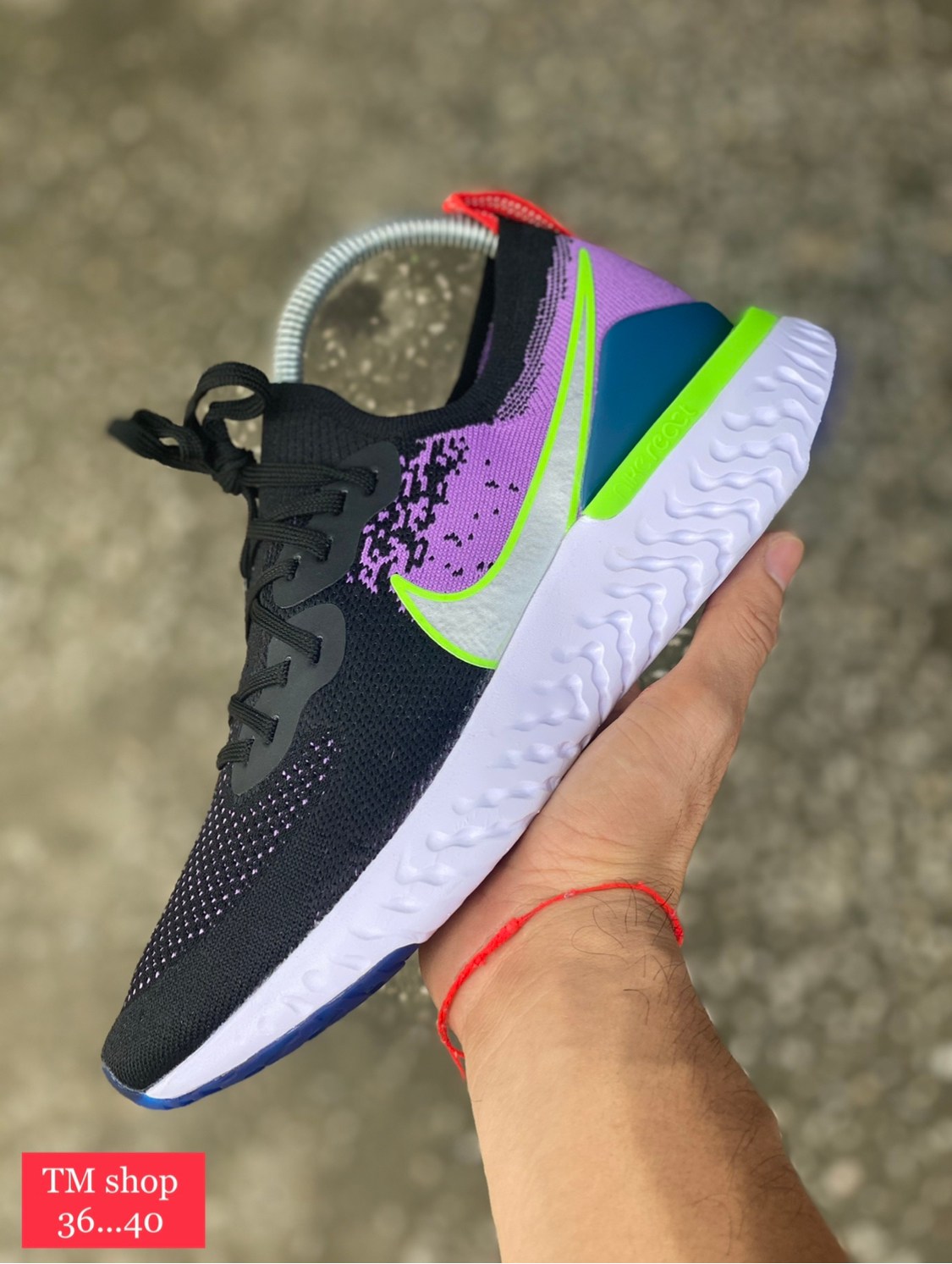 【ของแท้ 100%】รองเท้าวิ่งหญิงNIKE EPIC REACT FLYKNIT 2 (36-40EU) รองเท้าวิ่งมาราธอน รองเท้าออกกำลังกาย รองเท้าลำลอง จัดส่งพร้อมกล่องและใบเสร็จ