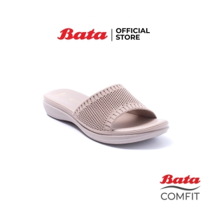 ภาพหน้าปกสินค้าBata Comfit บาจา คอมฟิต รองเท้าเพื่อสุขภาพ รองเท้าแตะ ใส่ลำลอง นุ่มสบาย สูง 1 นิ้ว สำหรับผู้หญิง รุ่น Moldi สีเบจ 6618898 ที่เกี่ยวข้อง