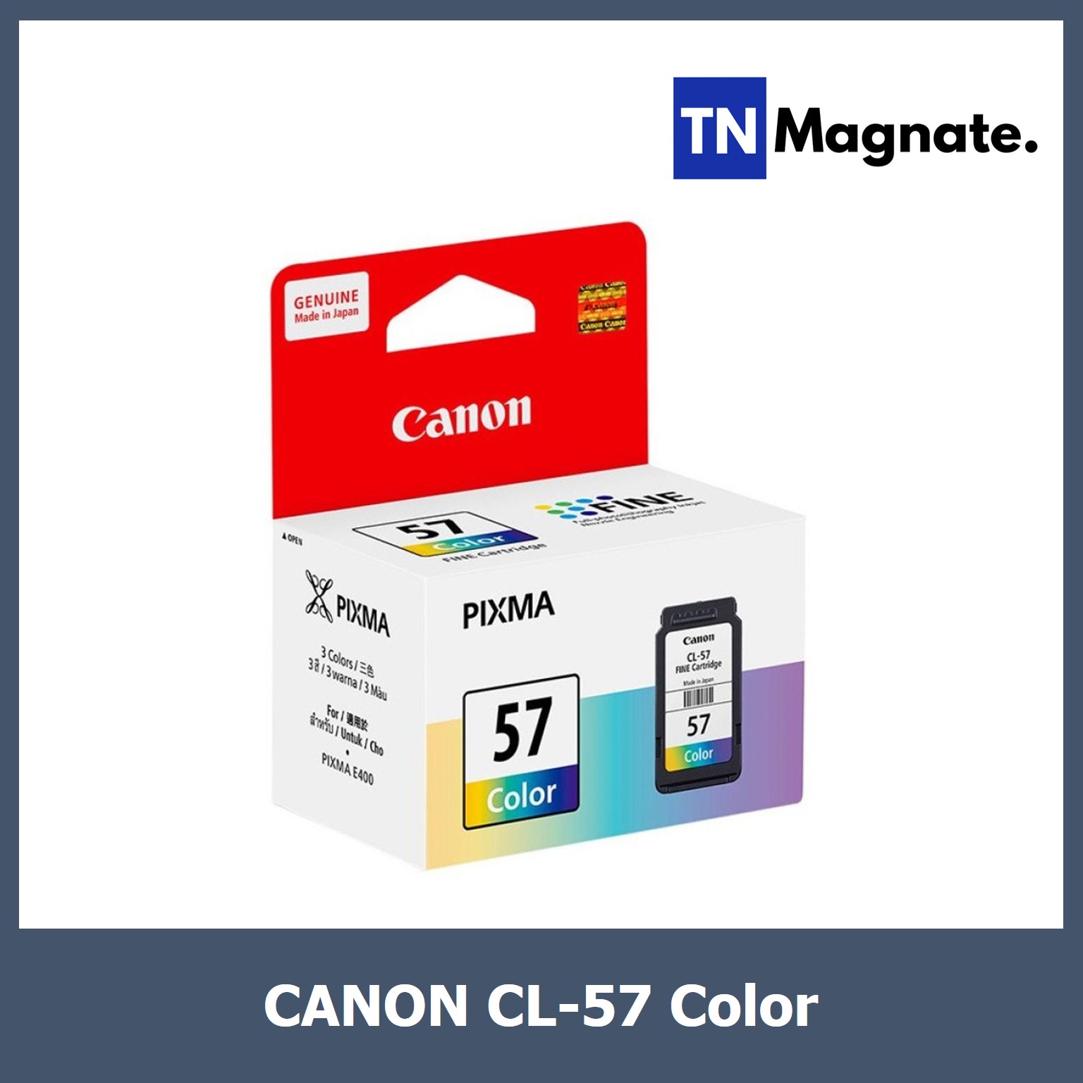 [หมึกพิมพ์] Canon INK PG 47 BK / CL 57 CO (Black/Color) - เลือก 1 กล่อง