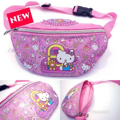 กระเป๋าเด็ก คาดอก คาดเอว (Belt Bag/ Waist Bag) ลายการ์ตูน Sanrio สินค้าใหม่ สินค้าขายดี (11)