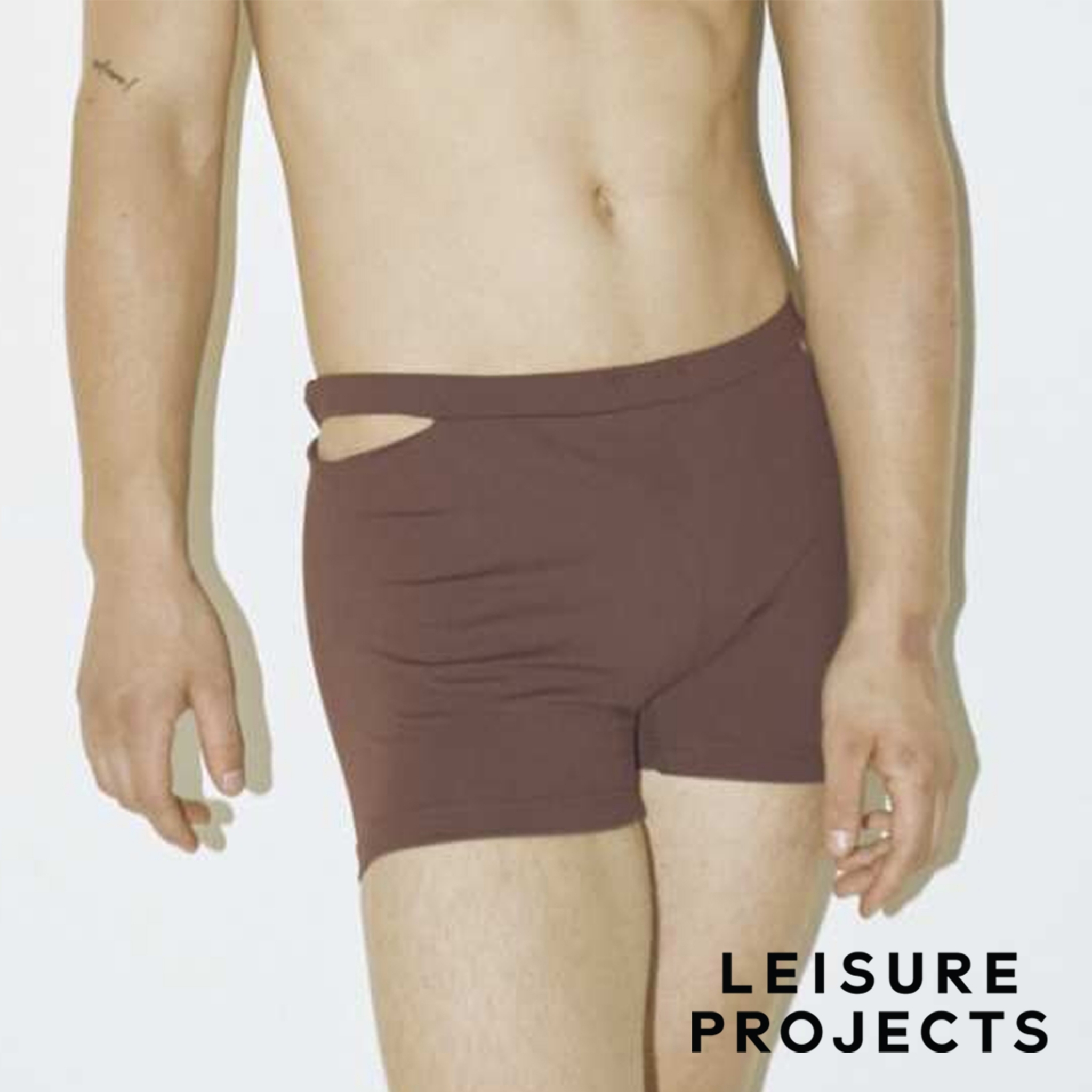 (LEISURE PROJECTS) SLIT SWIM TRUNK กางเกงว่ายน้ำ ดีเทลผ่าขอบด้านข้าง