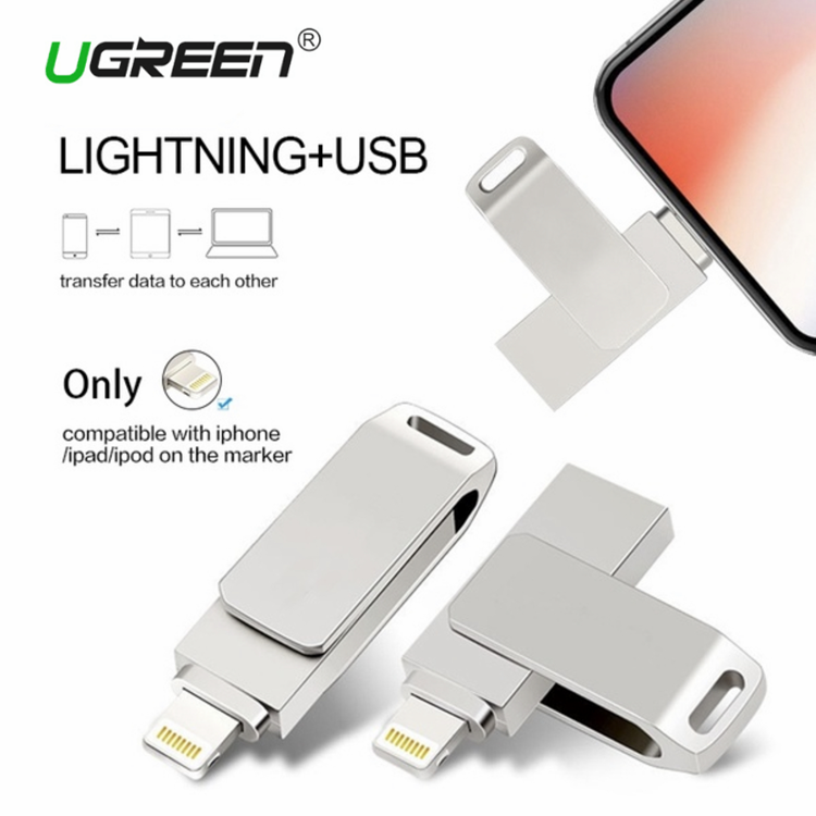 512GB 1TB PendriveสำหรับiPhoneแฟลชไดรฟ์หน่วยความจำLightning 2-In-1เข้ากันได้กับApple iPad PC