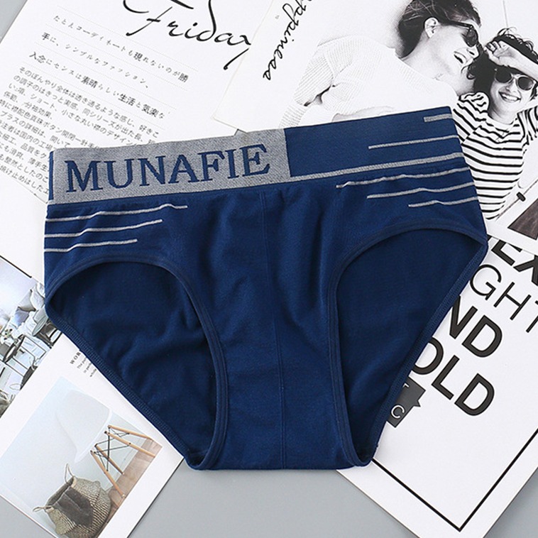 (ชุด 1 ชิ้น) ชุดชั้นในใหม่ ชุดชั้นในผู้ชาย กางเกงในผู้ชาย MUNUFAE กางเกงชั้นในขาเว้า ฟรีไซส์ เอว 26-40