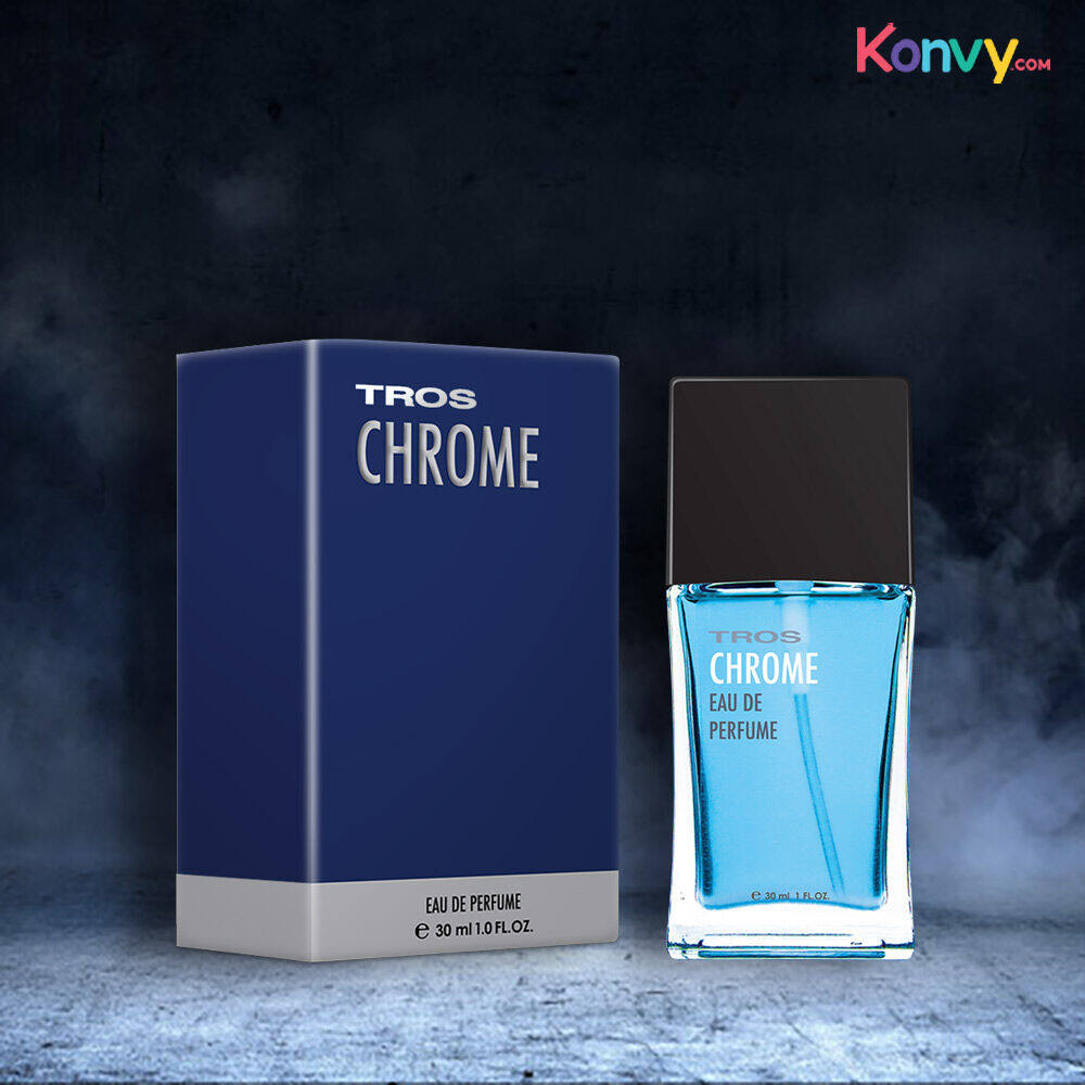 ภาพที่ให้รายละเอียดเกี่ยวกับ TROS Eau De Perfume Chrome 30ml