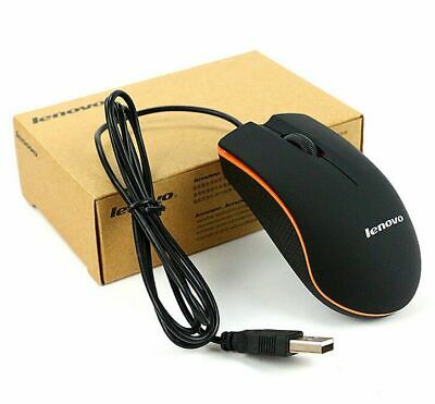 เมาส์ Lenovo M20 Mini Optical Mouse เมาส์มีสายเชื่อมต่อ USB