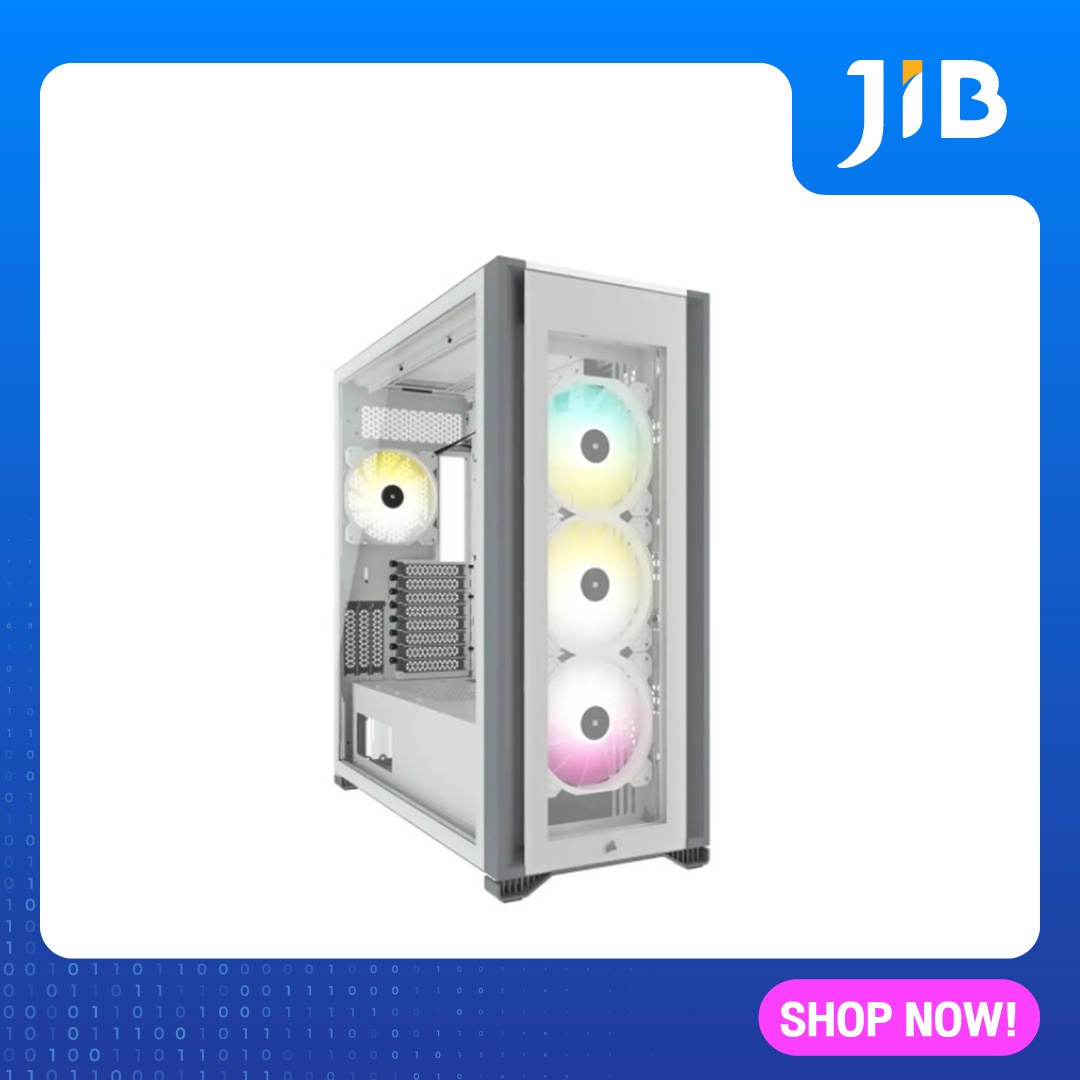 CASE (เคส) CORSAIR 7000X RGB TEMPERED GLASS WHITE (CC-9011227-WW) ราคา 11,810 บาท*ส่งฟรี