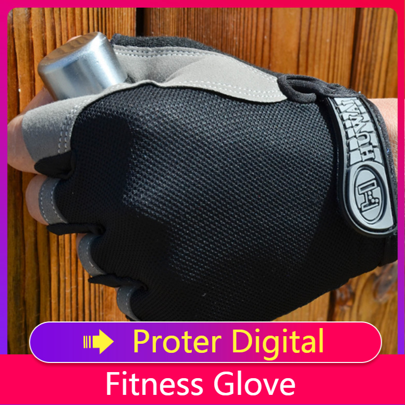 ถุงมือ ถุงมือฟิตเนส ถุงมือออกกำลังกาย ถุงมือยกน้ำหนัก Fitness Glove