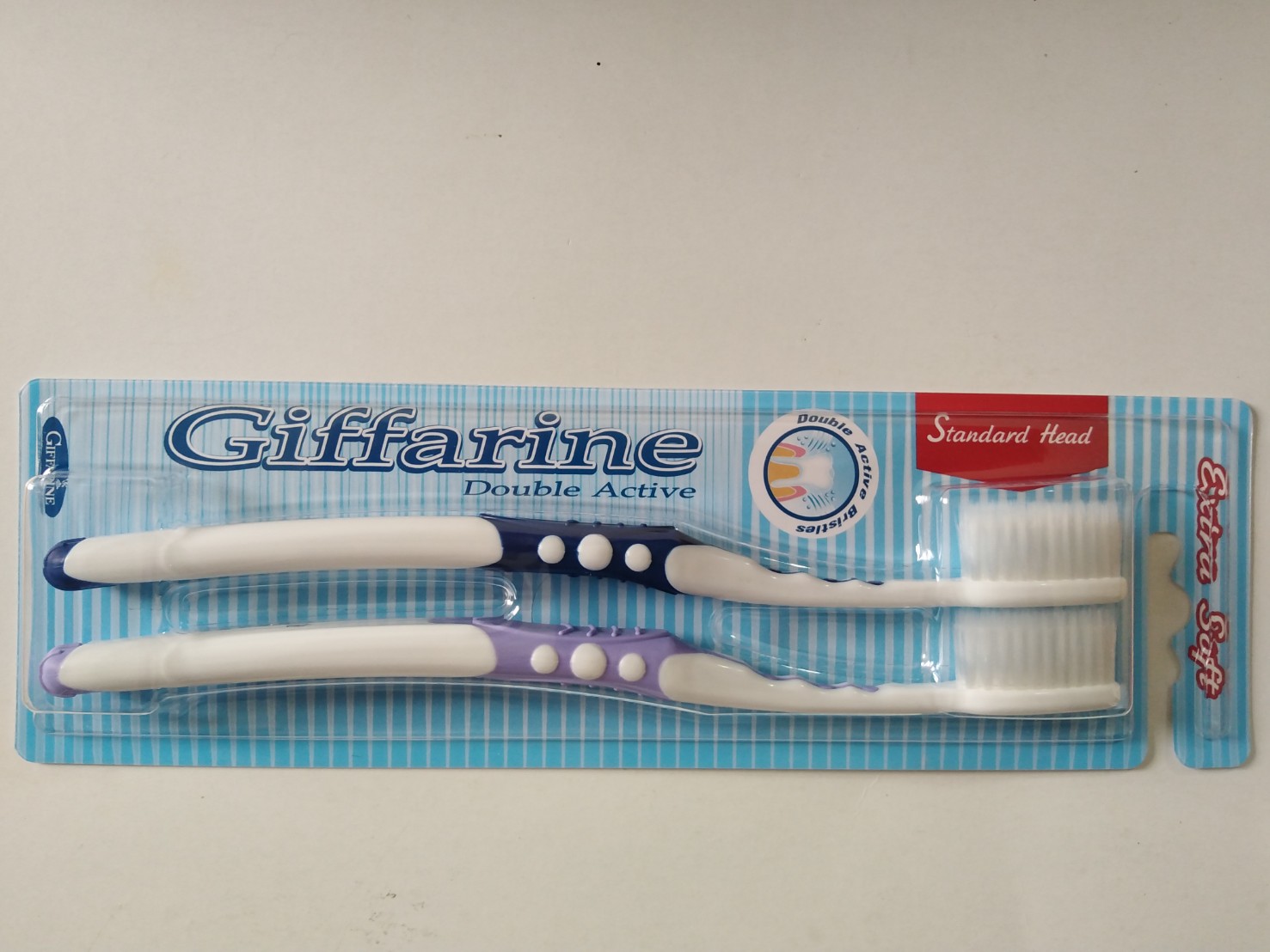แปรงสีฟัน แปลงฟัน ดับเบิล แอคทีฟ  ทำความสะอาด ของแท้100%กิฟฟารีน