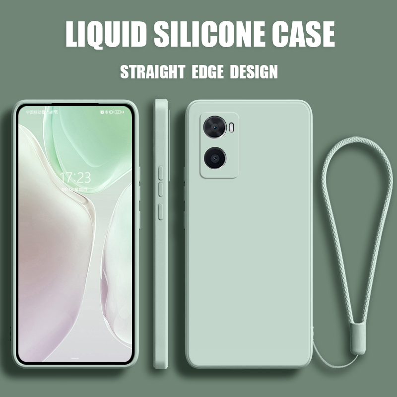 Ốp Lưng OPPO A96 Ốp Lưng Vỏ silicone lỏng Vỏ bảo vệ chống đổ Case