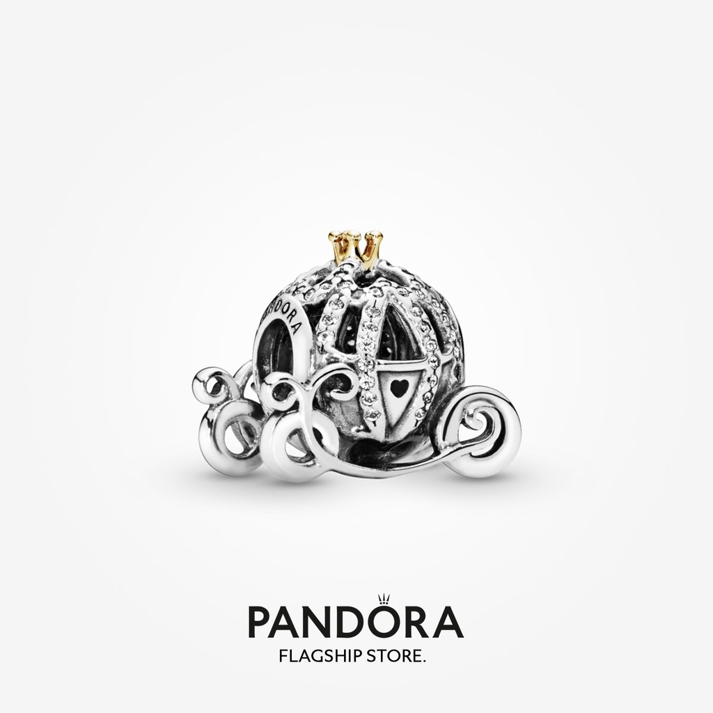 2023 New Original Pandoras Disney Cinderella Pumpkin Coach Charm Women Fashion Jewellery