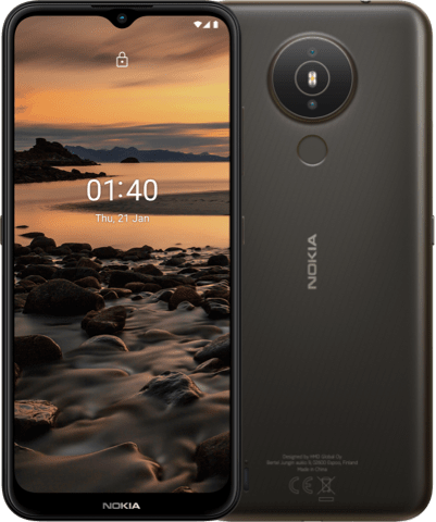 Nokia 1.4 - โนเกีย จอ 6.51 นิ้ว Ram2+Rom32GB กล้องดิจิตอล 8 + 2MP (Macro) ล้านพิกเซล Dual Camera