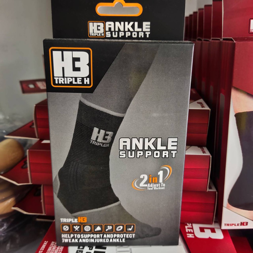 สนับข้อเท้ายี่ห้อ H3 ANKLE SUPPORT - ยี่ห้อ H3 ราคา 75 บาท*ส่งฟรี