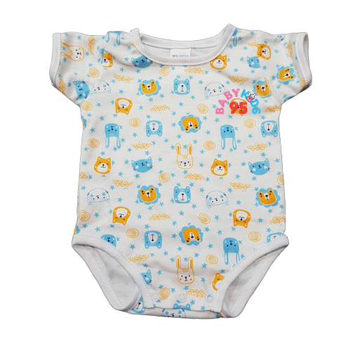 BABYKIDS95 บอดี้สูท เด็ก 0-3 เดือน ชุดเด็ก เสื้อผ้าเด็ก Body suite Romper for Baby or Infant 0-3 months old ( 3M THR )