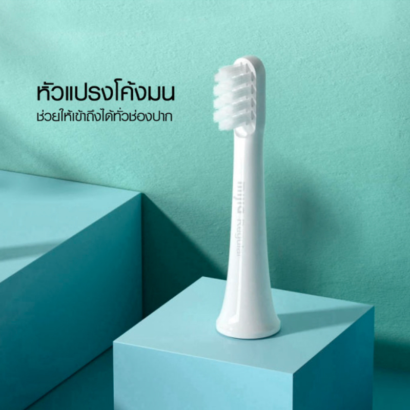 หัวแปรงสีฟัน หัวแปรง 3ชิ้น Replacement ToothBrush Heads For Xiaomi MijiaT100 T300 T500 Sonic Electric Toothbrush Head
