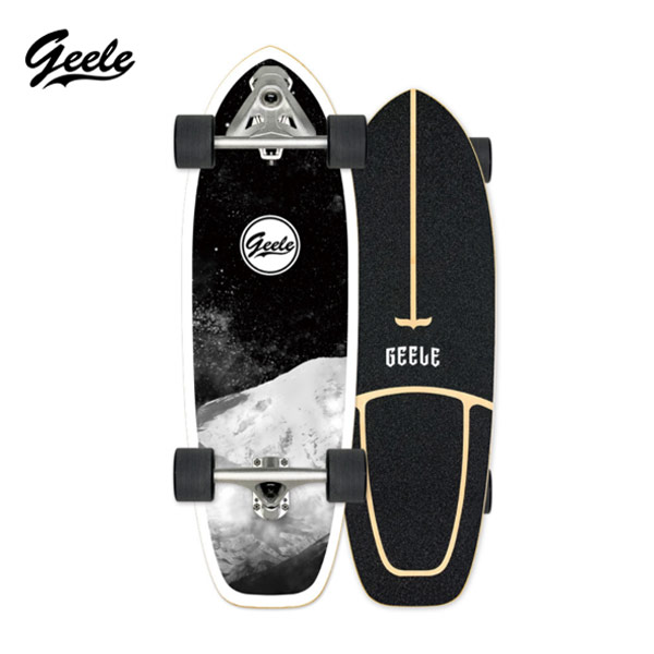 [พร้อมส่ง] Geele CX7 Surfskate - เซิร์ฟสเก็ตจีลี (CX7) แถมฟรีกระเป๋าเก็บบอร์ด (ลายชุด 2)