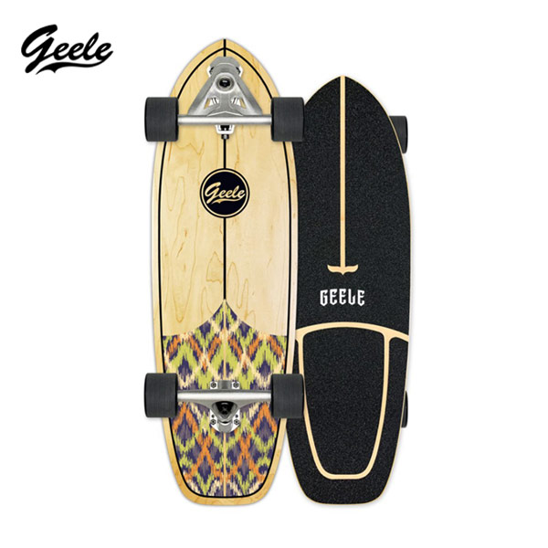 [พร้อมส่ง] Geele CX7 Surfskate - เซิร์ฟสเก็ตจีลี (CX7) แถมฟรีกระเป๋าเก็บบอร์ด (ลายชุด 2)