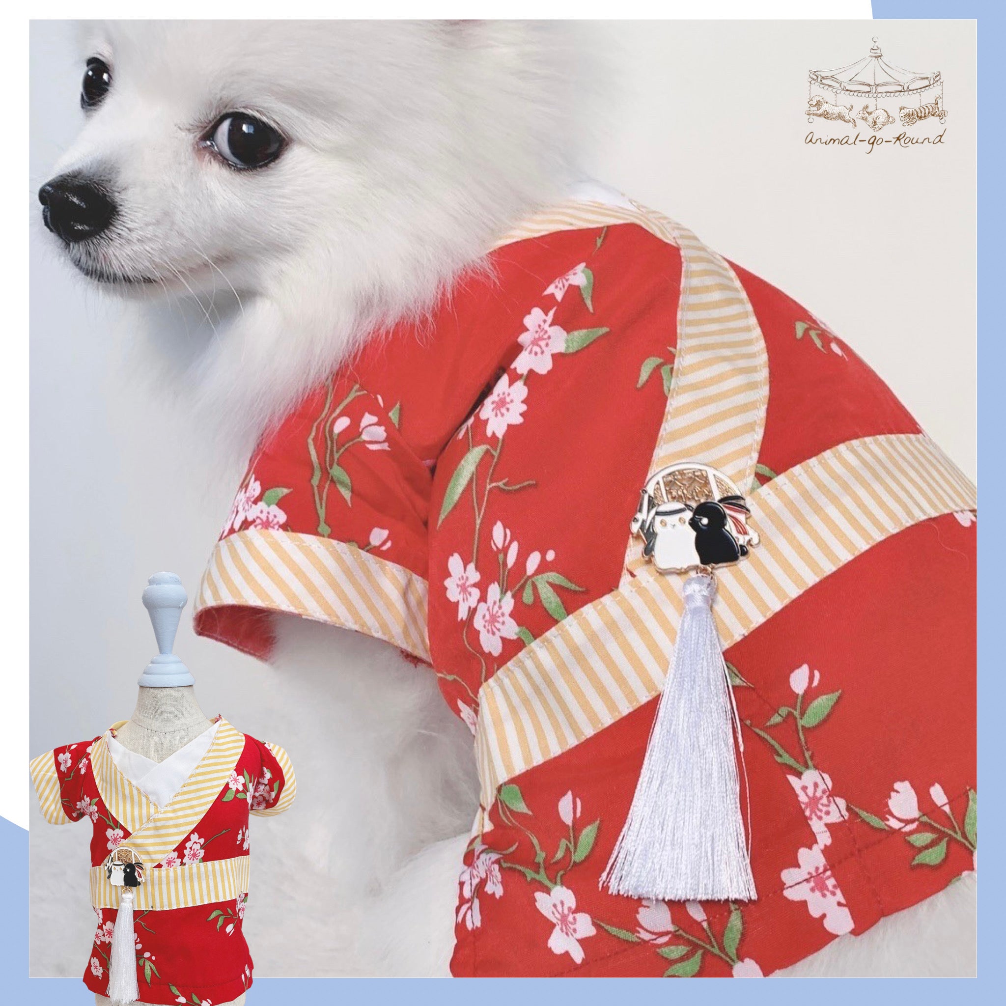 Animal-Go-Round เสื้อผ้าเครื่องแต่งกาย สัตว์เลี้ยง, หมา, แมว, สุนัข รุ่น Bunnies CNY Boy ราคา 650 บาท*ส่งฟรี